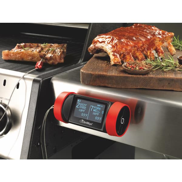No bluetooth thermometers or other fancy bbq gadgets here. Just