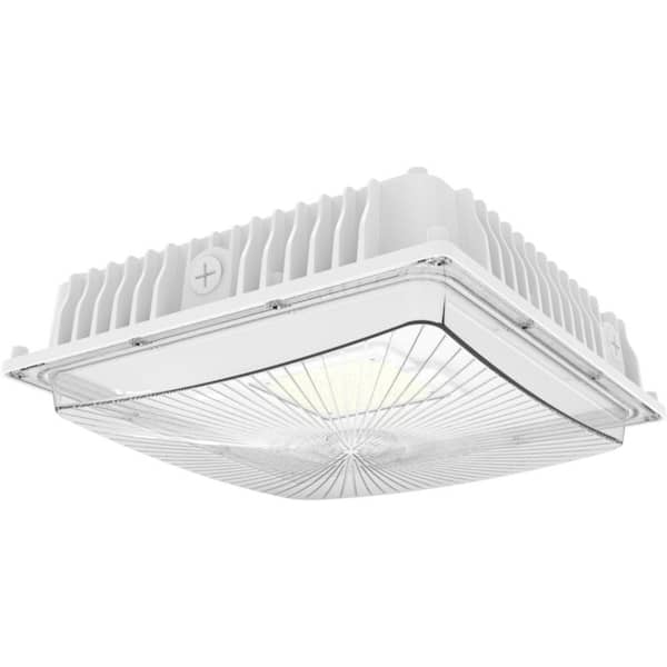 175-Watt Equivalent Integrated LED White Water Resistant IP65 Canopy Light 3000/4000/5000K 39905