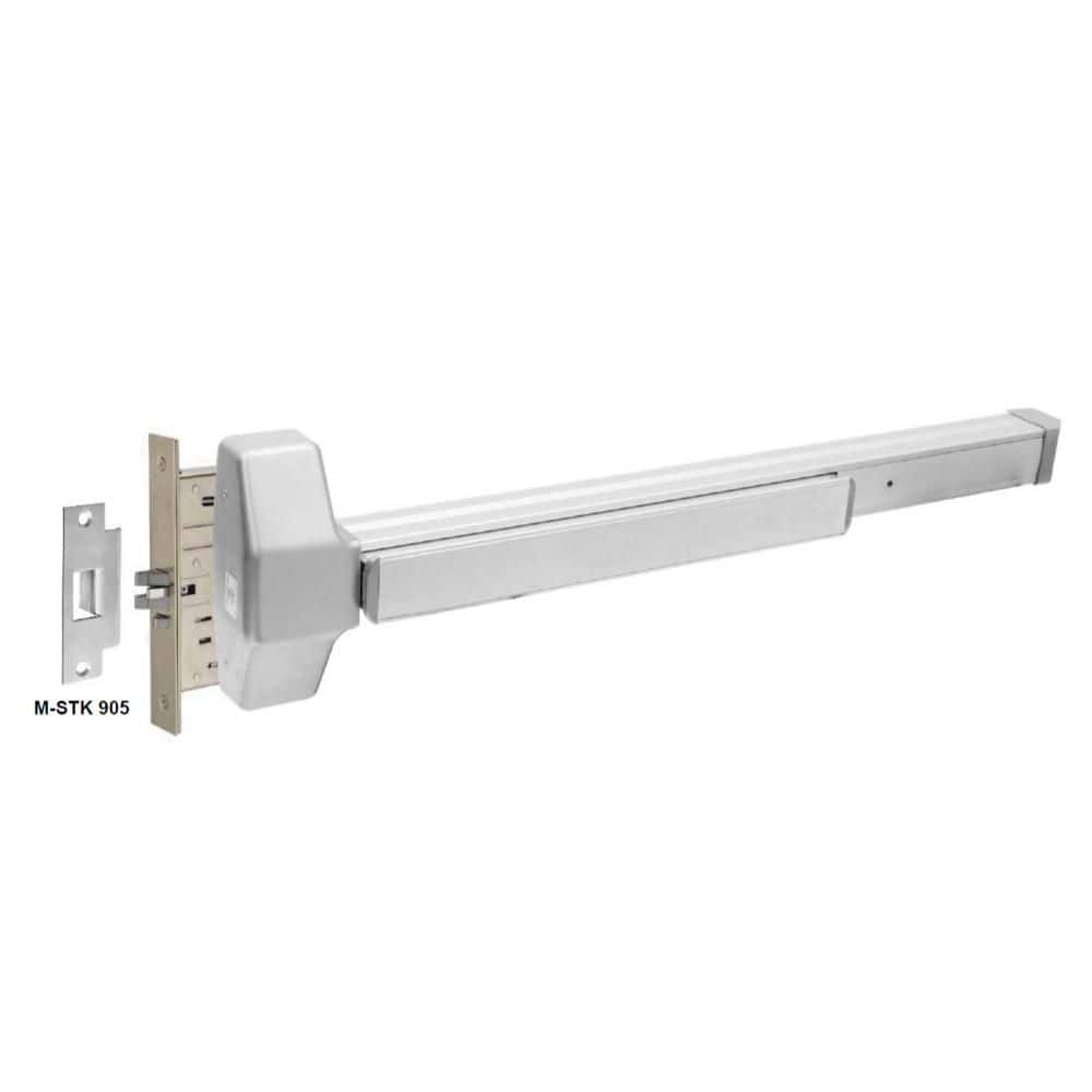Heavy Duty Grade 1 900 Series 48 in. Mortise Surface Exit Device in Aluminum price history on PriceWatchPro