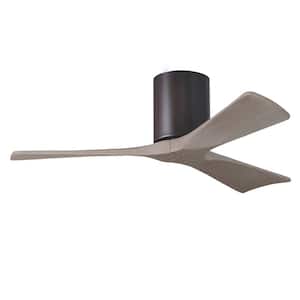 Irene-3H 42 in. 6 Fan Speeds Ceiling Fan in Bronze with Remote and Wall Control Included