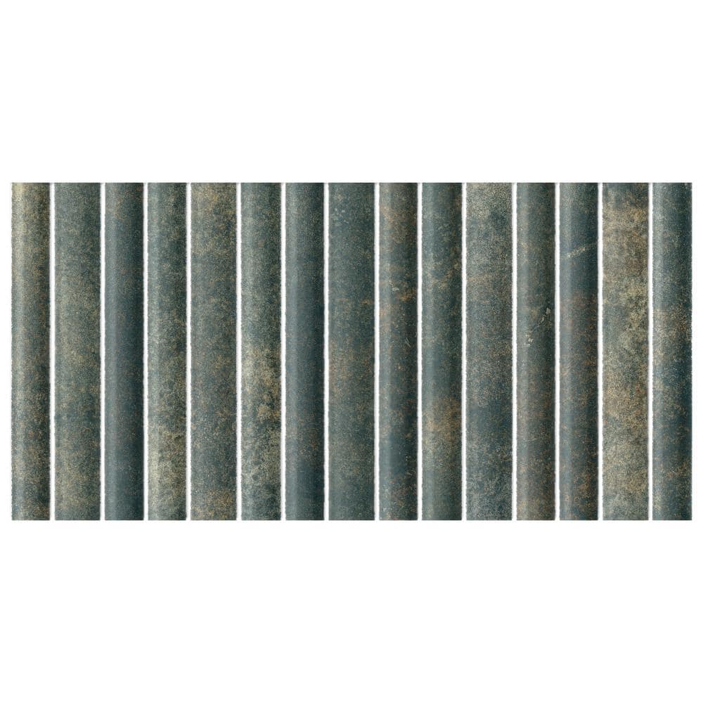 Rubik Verde 5-7/8 in. x 11-3/4 in. Ceramic Wall Take Home Tile Sample price history on PriceWatchPro