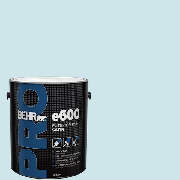 1 gal. #530C-2 Clear Water Satin Exterior Paint