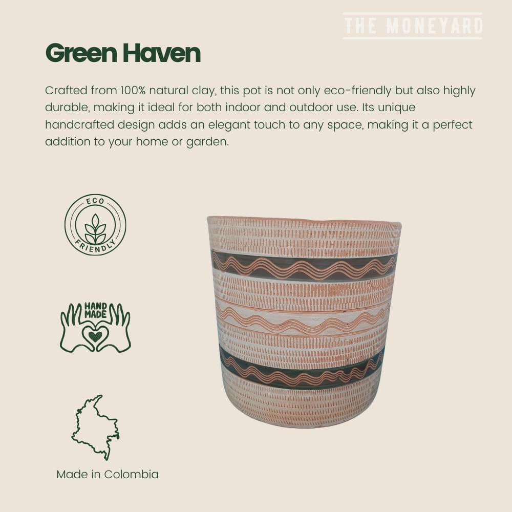 Clay planter Green Haven Large