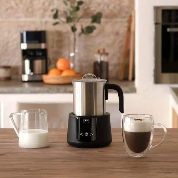 https://images.thdstatic.com/productImages/a12d5e30-70e0-48a4-84d7-0b5e2ef04df4/svn/stainless-steel-melitta-milk-frothers-mmf001pulbk0-31_600.jpg