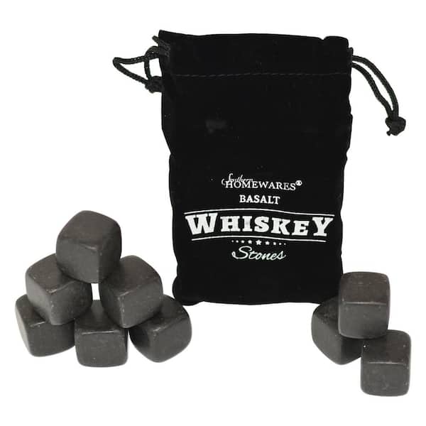 Southern Homewares 9-Piece Basalt Whiskey Stones Set