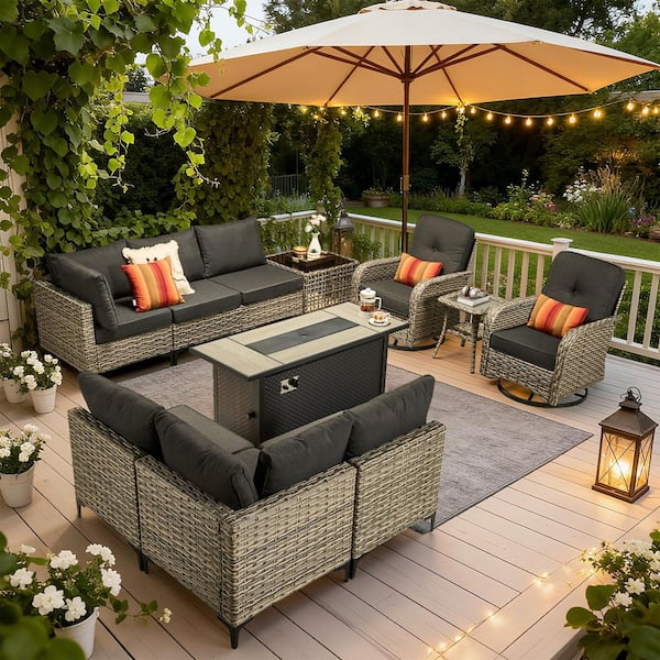 home.depot outdoor patio umbrellas and fire pit chairs Outsunny Wooden Adirondack for Two People, Chair with Table & Umbrella Hole, Chair for Deck Lawn Pool Backyard, Gray : Patio, Lawn & Garden The set includes 2 corner sofas Natural Wood Adirondack Chair for