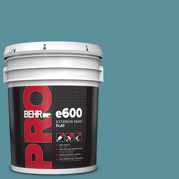BEHR PRO 5 gal. #520F-5 Harbor Flat Exterior Paint