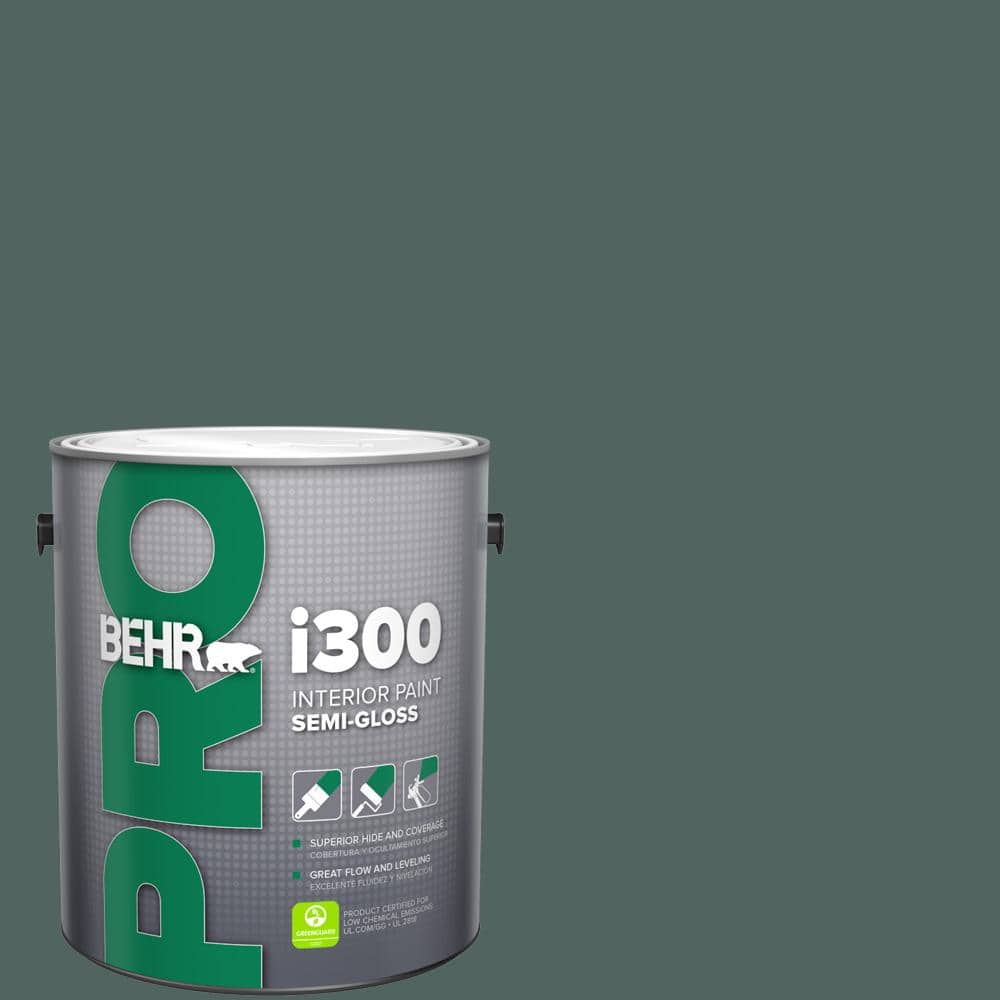 1 gal. #S430-7 Blue Fir Semi-Gloss Interior Paint price history on PriceWatchPro