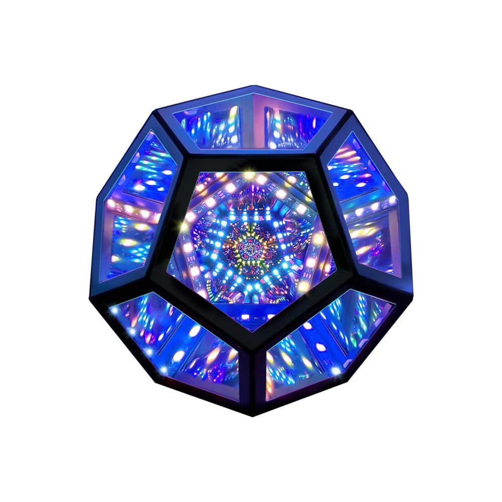 BIBIVIS Infinity Mirror Light Infinite Dodecahedron Color