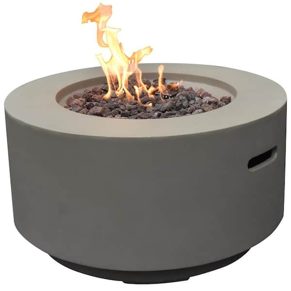 Modeno Waterford 27 In Dia X 14 H, Natural Gas Fire Pit Table Round