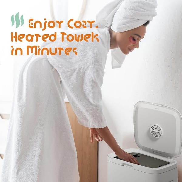 Pursonic White Plug-In Towel Warmer
