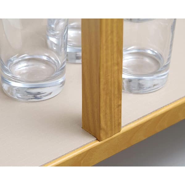 Con-Tact 18 In. x 4 Ft. Taupe Grip Premium Non-Adhesive Shelf
