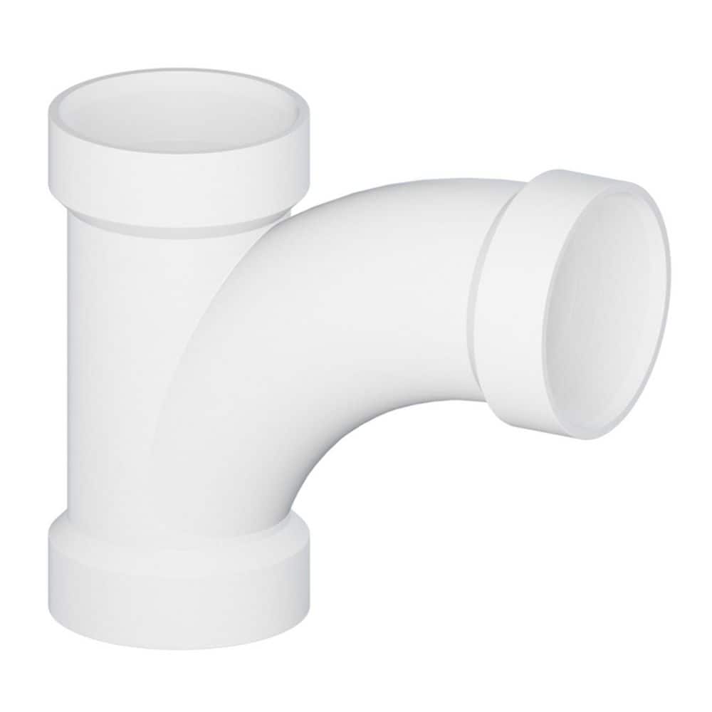 "2"" x 2"" x 1-1/2"" PVC DWV Combination Wye & 1/8 Bend 45° Elbow Reducing Hub, White PVC Drain, (20 Pack)" price history on PriceWatchPro