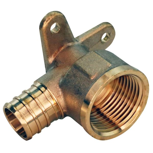 Apollo 3/4 in. Brass PEX-B Barb Tee APXT34 - The Home Depot