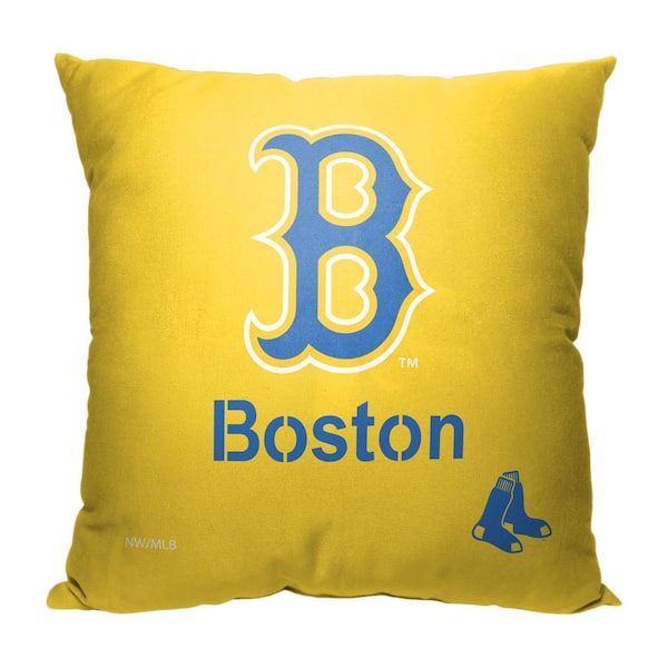 THE NORTHWEST GROUP MLB City Connect Red Sox Printed Polyester Throw Pillow 18 X 18