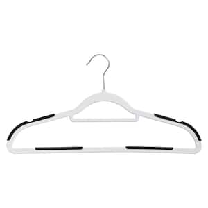 Honey-Can-Do Plastic Clothes Hanger With Clips, 18 Count 