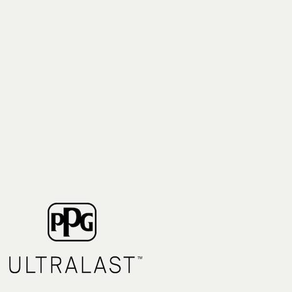 PPG UltraLast 5 gal. #PPG1001-1 Delicate White Matte Interior Paint and Primer