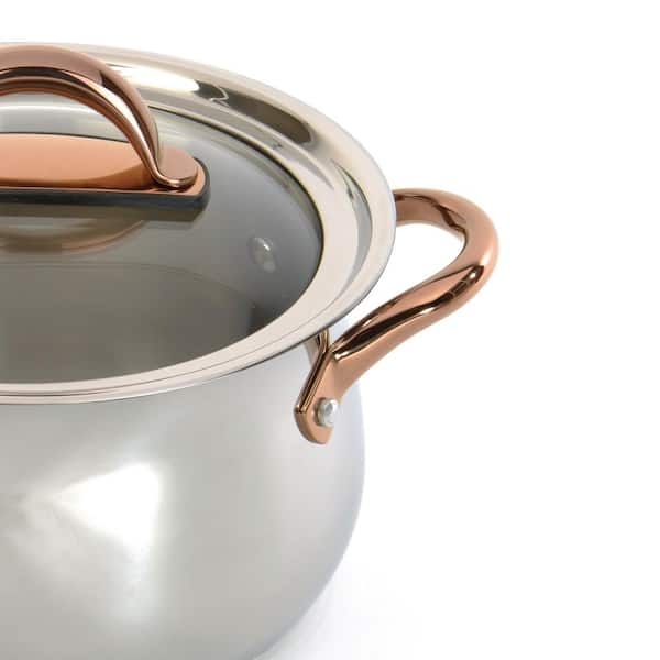 BergHOFF Graphite Enamel Cast Iron Covered Stockpot 10.25, 6qt.