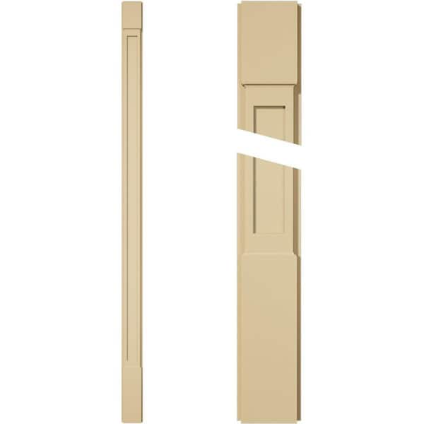 2 in. D x 6 in. W x 120 in. L Primed Polyurethane Pilaster 1- Pack