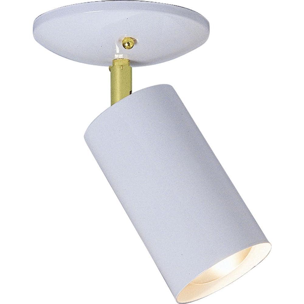 White Satin Glass 1-Light Flush Mount Ceiling Fixture