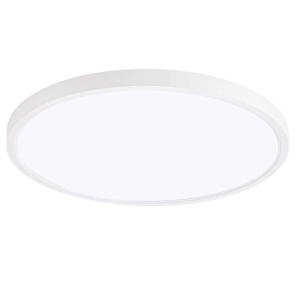 11.8 in. White LED Flush Mount Ceiling Light, 6500K Ultra-thin Ceiling Light Fixture for Kitchen Bedroom Living Room price history on PriceWatchPro