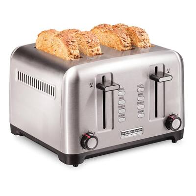 Pro 4-Slice Stainless Steel Wide Slot Toaster
