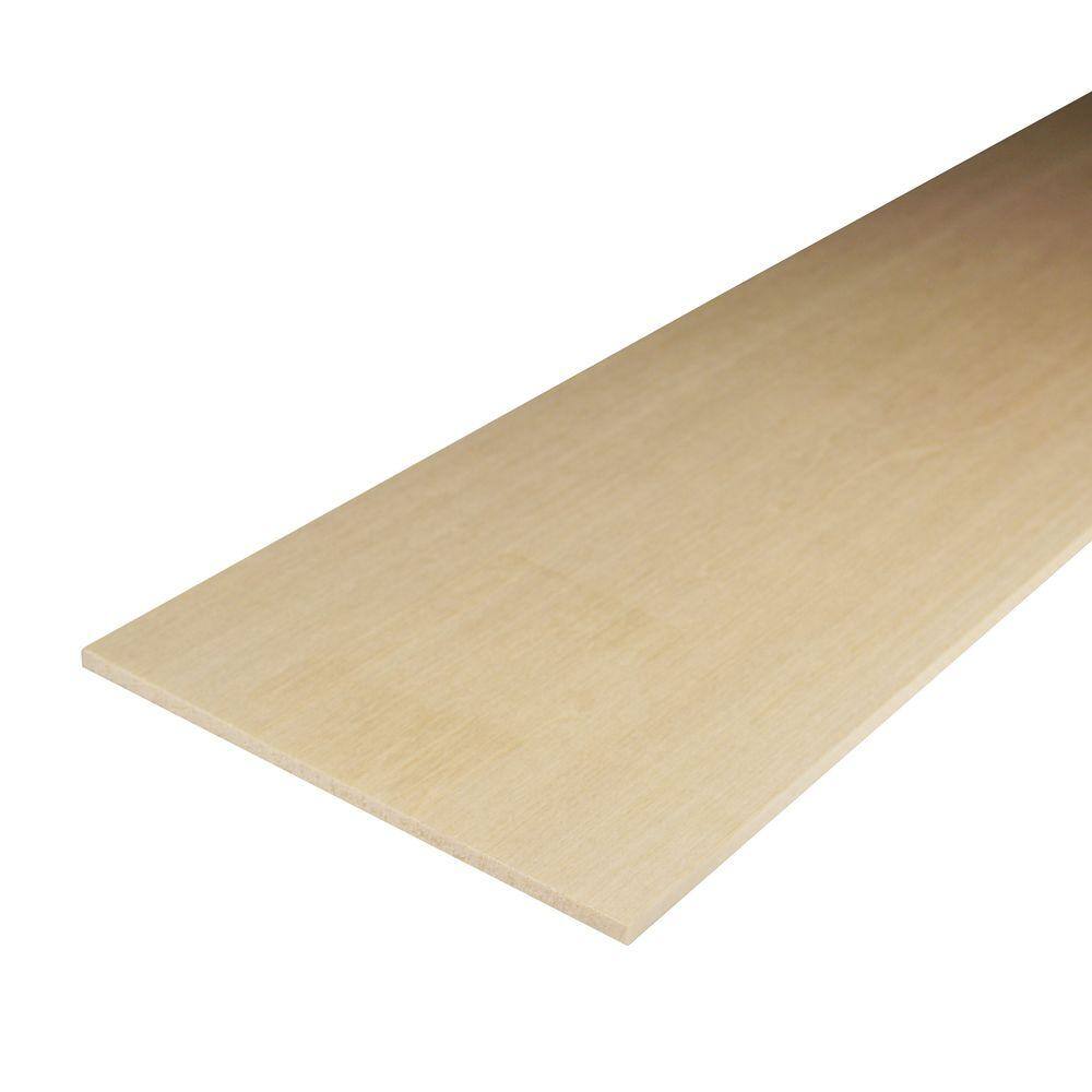 Midwest Products 1/8 in. x 4 in. x 2 ft. Basswood Project Board PW009 ...