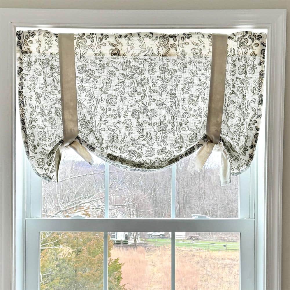 Gray Gables Floral Roman Valance 24Lx40W price history on PriceWatchPro