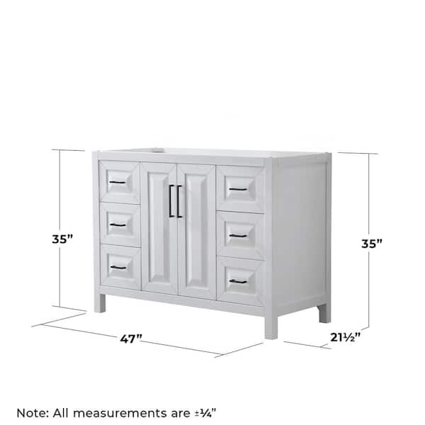 Wyndham Collection Acclaim 47-in Espresso Bathroom Vanity Cabinet Wyndham Collection Acclaim 47-in Espresso Bathroom Vanity Cabinet