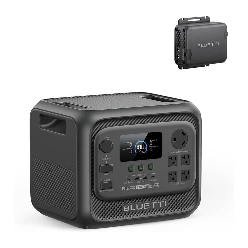 2400W Output 3014Wh Power Station LiFePO4 Battery Generator with 560W Alternator Charger for Home Backup and RVs price history on PriceWatchPro
