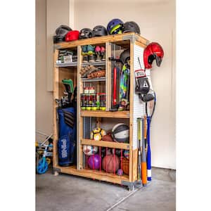 DIY Sports Equipment Organizer Hardware Kit
