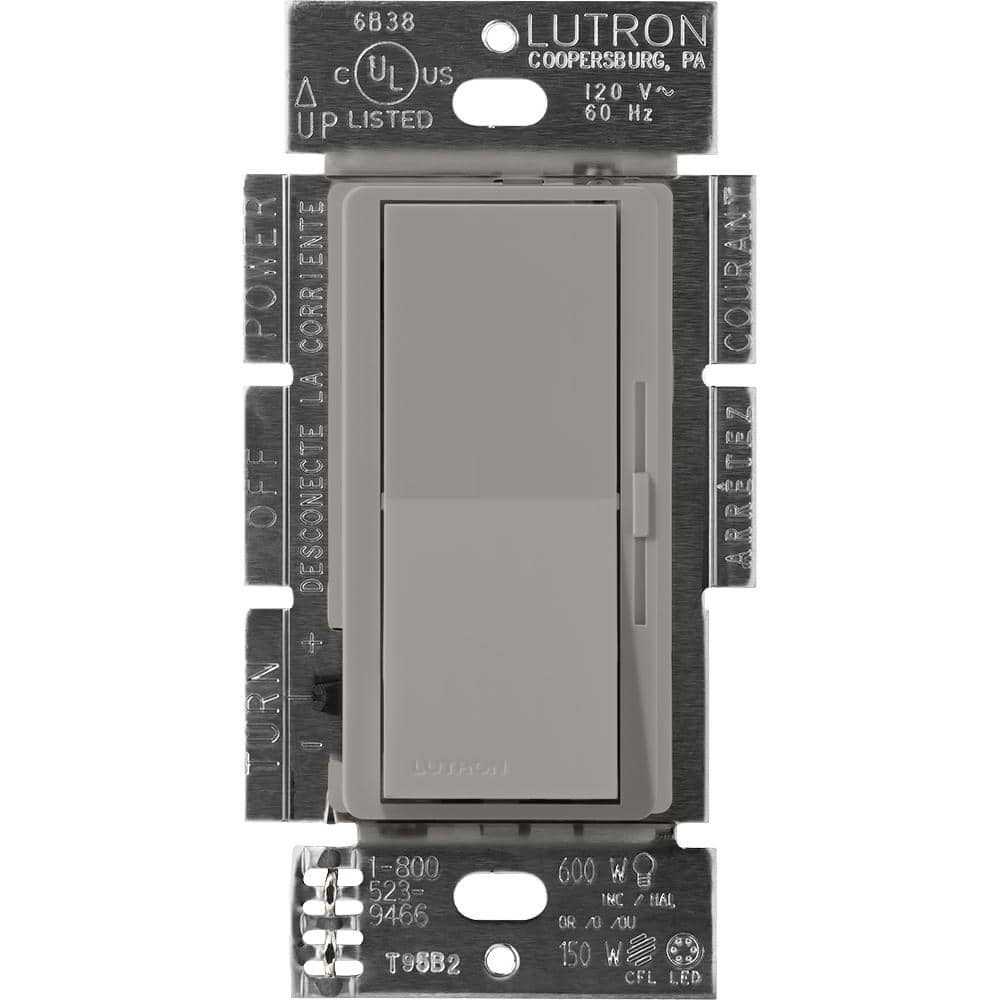 Diva Dimmer Switch for Magnetic Low Voltage, 600-Watt/Single-Pole, Cobblestone, (DVSCLV-600P-CS) price history on PriceWatchPro