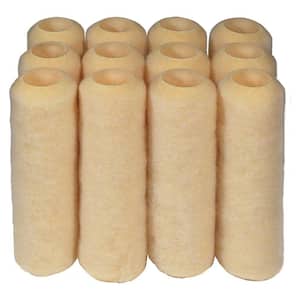 9 in. x 1/2 in. High-Density Polyester Knit Paint Roller Cover (12-Pack)