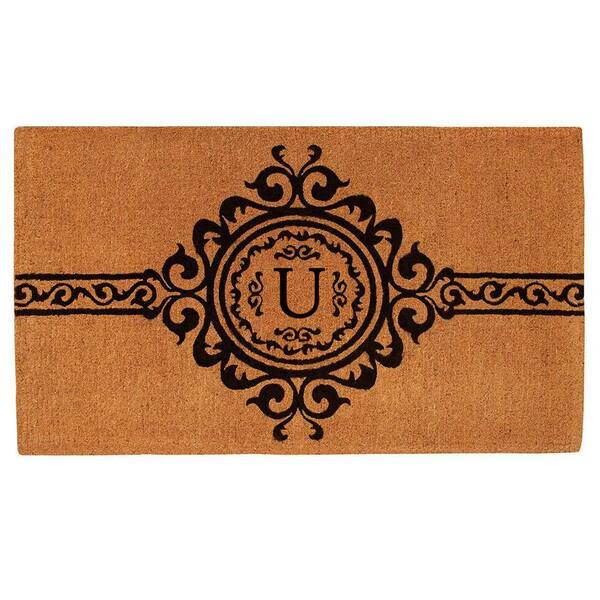 Home & More 100061830X Rembrandt Monogram Doormat Letter X Home & More 100061830X Rembrandt Monogram Doormat Letter X