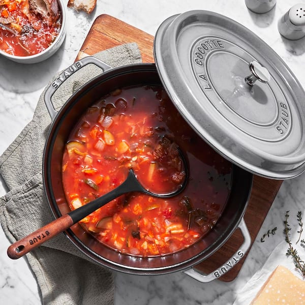 staub 7-qt Enameled Cast Iron Dutch Oven, Made in France