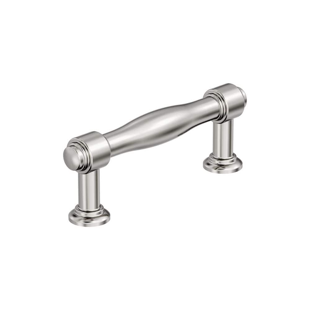 Enlivity 3 inch (76mm) Center-to-Center Polished Nickel Bar Cabinet Pull price history on PriceWatchPro