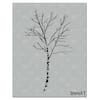 72 in. Birch Tree Stencil