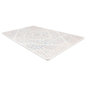 Distressed Boho Ivory 18 in. x 30 in. Anti-Fatigue Standing Mat