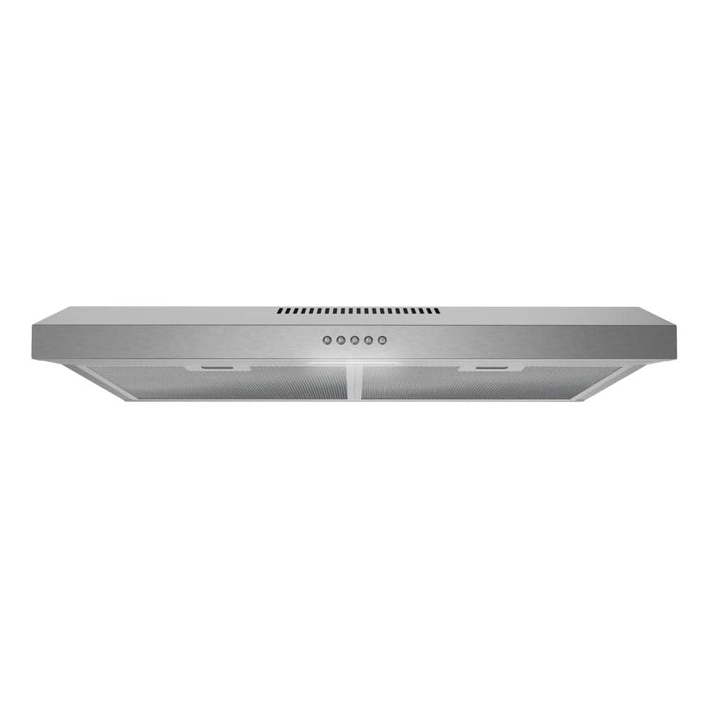 30 in. 80 CFM Almone Ducted Under Cabinet Range Hood in Stainless Steel, Mesh Filters, Push Button Control, LED Light price history on PriceWatchPro