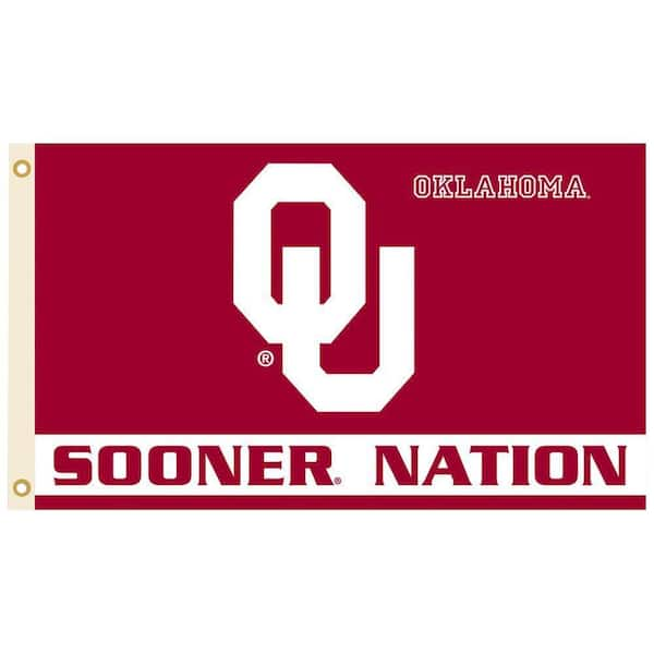 BSI Products NCAA 3 ft. x 5 ft. Oklahoma Flag