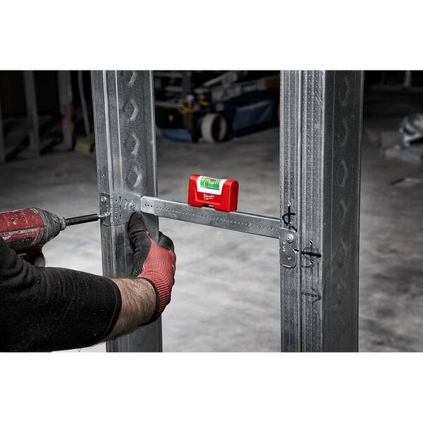 Milwaukee 3 in Compact Torpedo Pocket Level for sale online 
