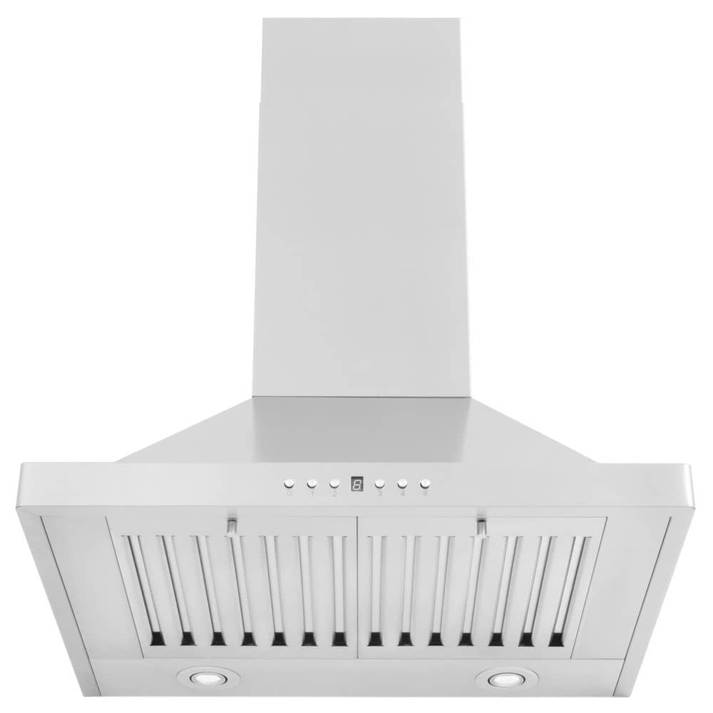 ZLINE 24" Convertible Stainless Steel Wall Mount Range Hood with Charcoal Filters