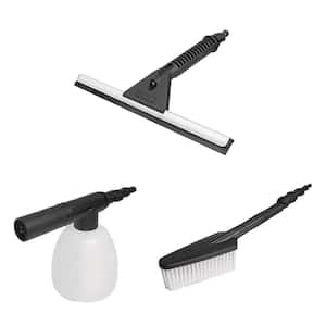 Hydroshot Household Cleaning Kit Brush, Soap Dispenser and Squeegee