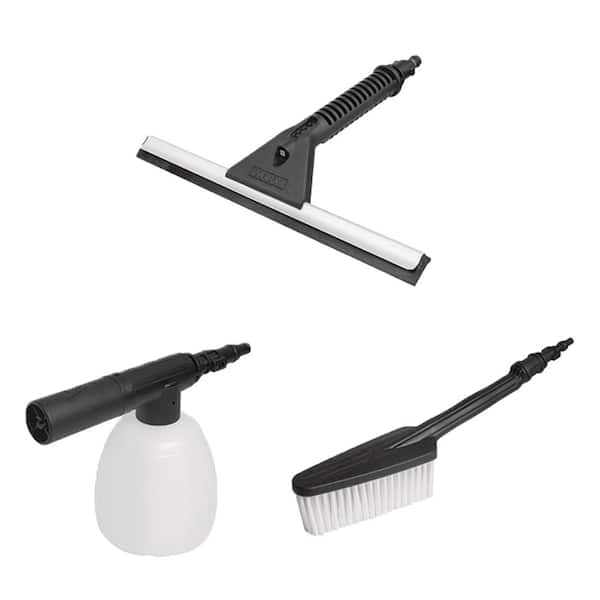 Worx Hydroshot Household Cleaning Kit Brush, Soap Dispenser and Squeegee
