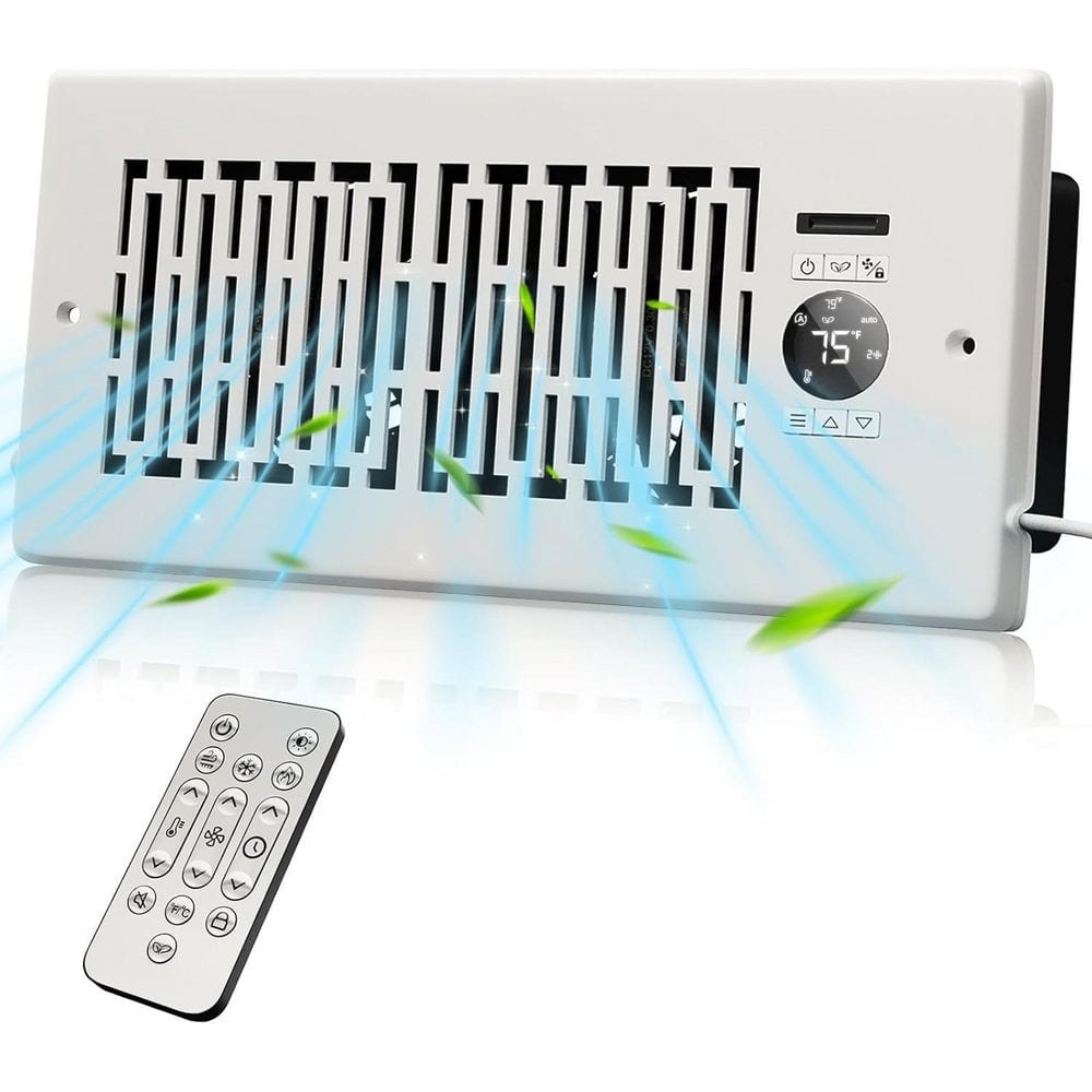 "4""×10"" 10-Speed Thermostat Vent Booster Fan with Remote" price history on PriceWatchPro