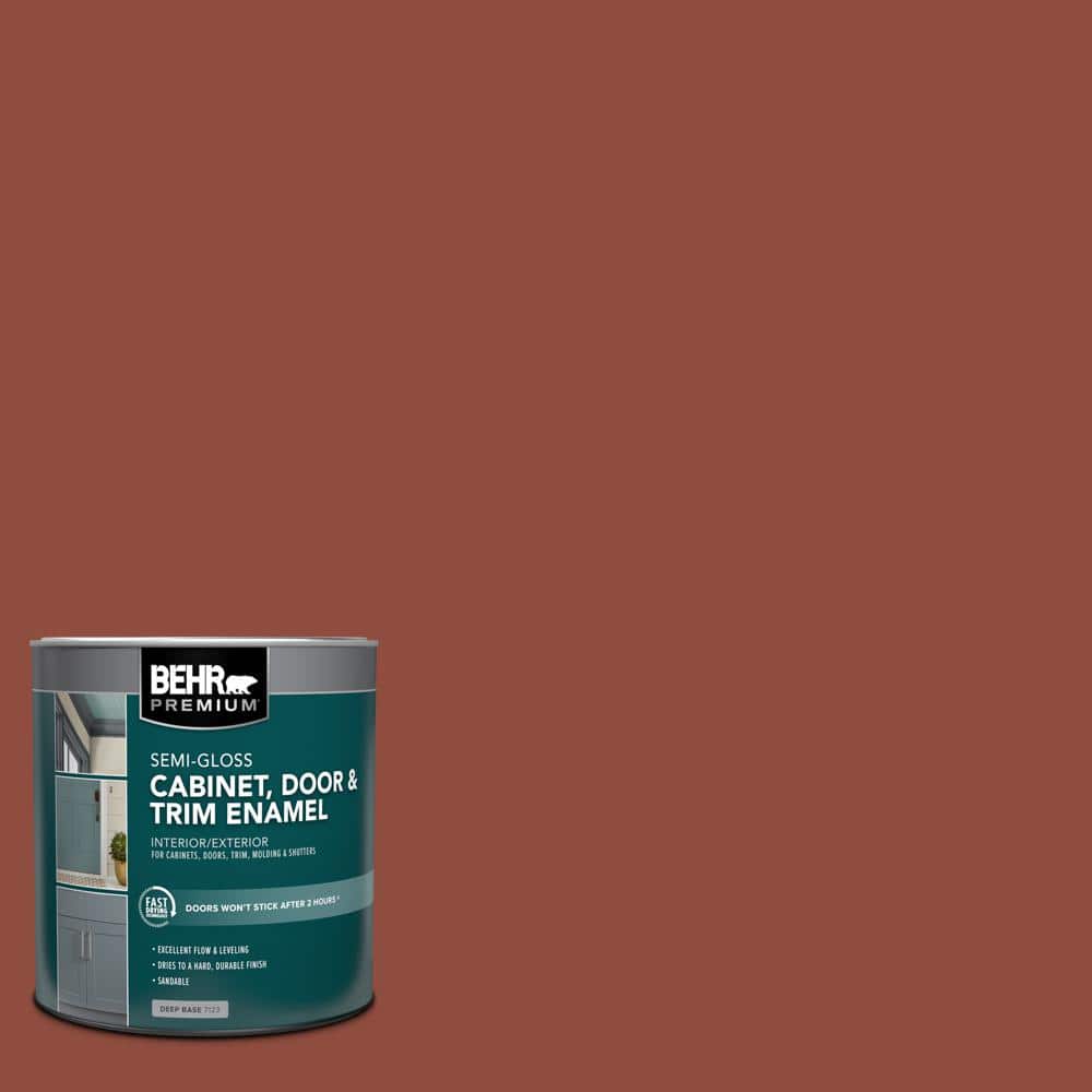 1 qt. #SC-330 Redwood Semi-Gloss Enamel Interior/Exterior Cabinet, Door & Trim Paint price history on PriceWatchPro