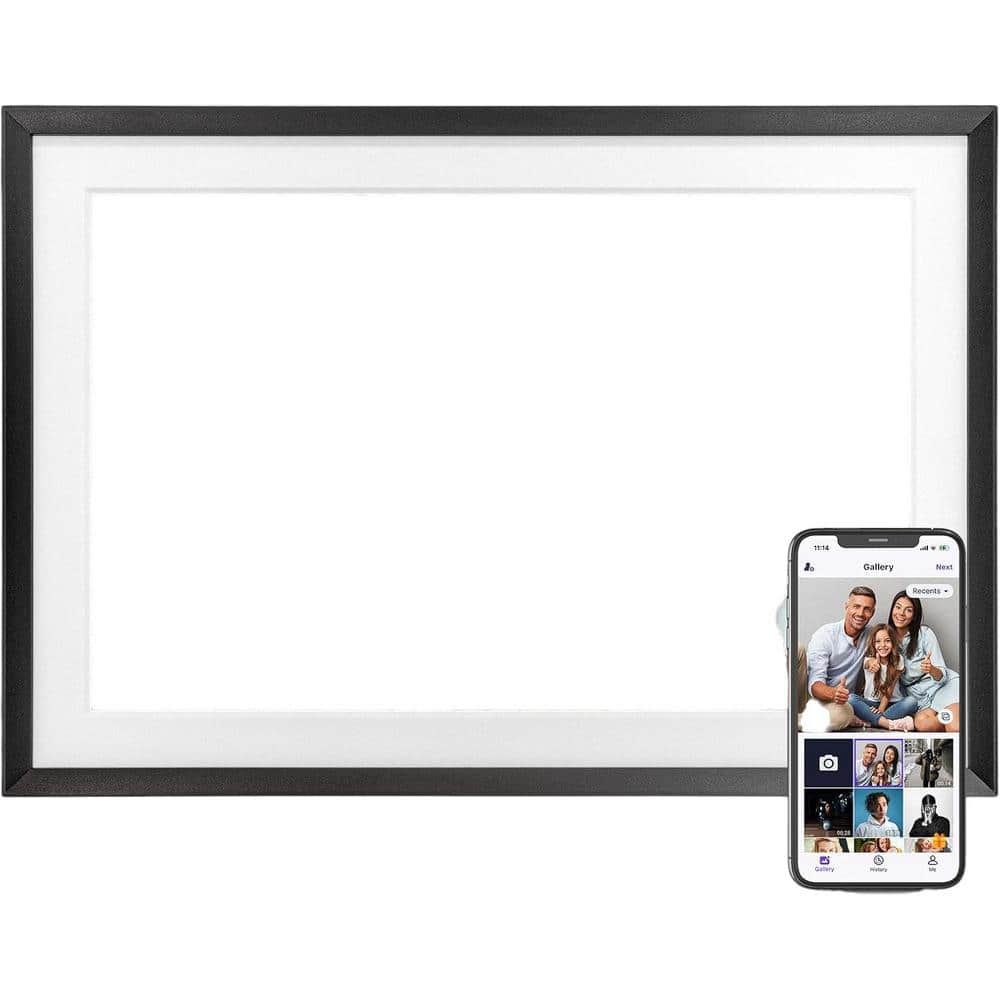 Lukyamzn 10.1 in. Digital Photo Frame with IPS HD Touch Screen ...
