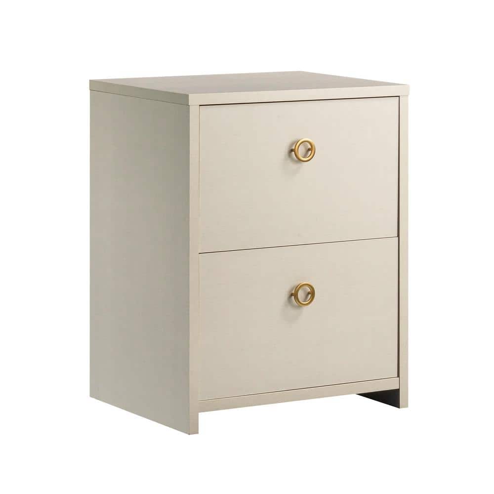 Dove Linen 2-Drawer Legal Size Lateral File Cabinet