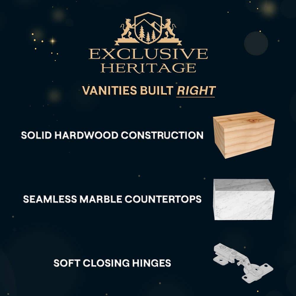 72" Double Freestanding Bathroom Vanity with Inset Paneling