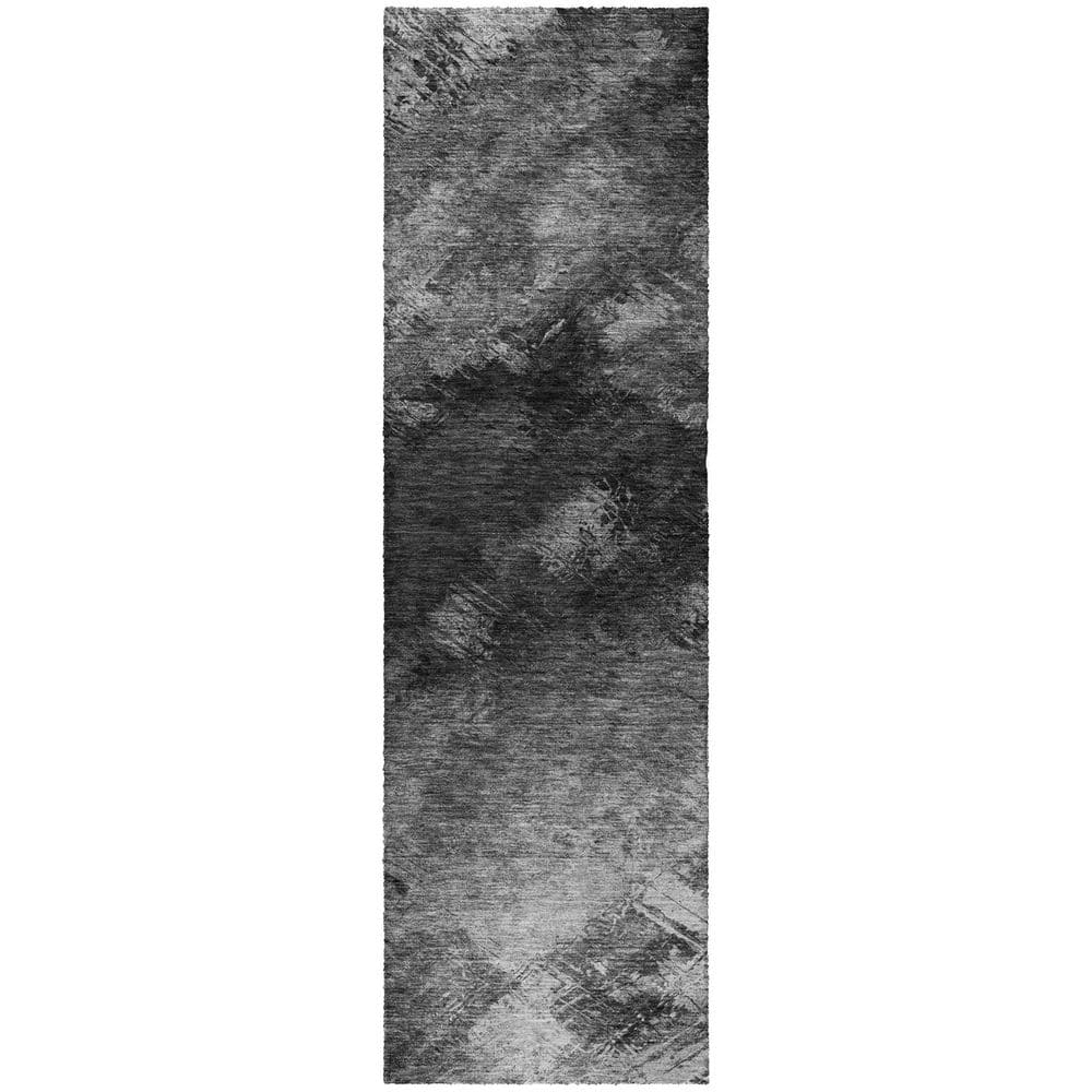 Dream Shag Premium Machine Washable Abstract ADS590 Gray 2 ft. x 7 ft. Runner Rug price history on PriceWatchPro